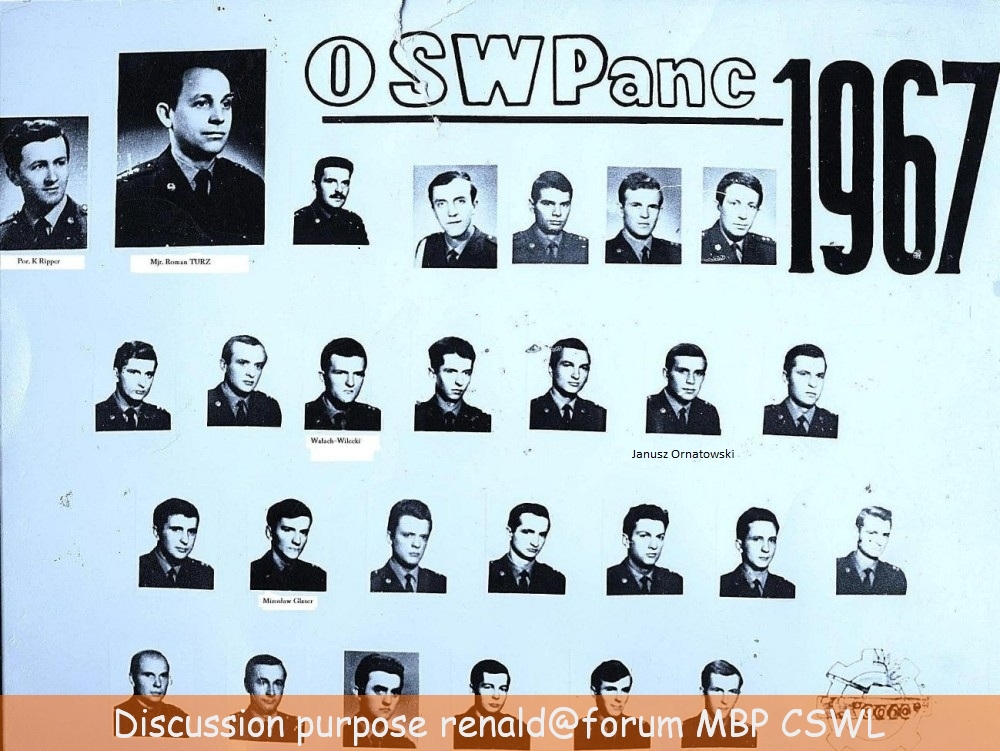 Absolwenci OSWP 1967 r.