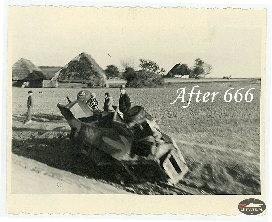 Foto WW2 Wehrmacht Panzerwagen Wadowice Polen September 1939 aw.jpg